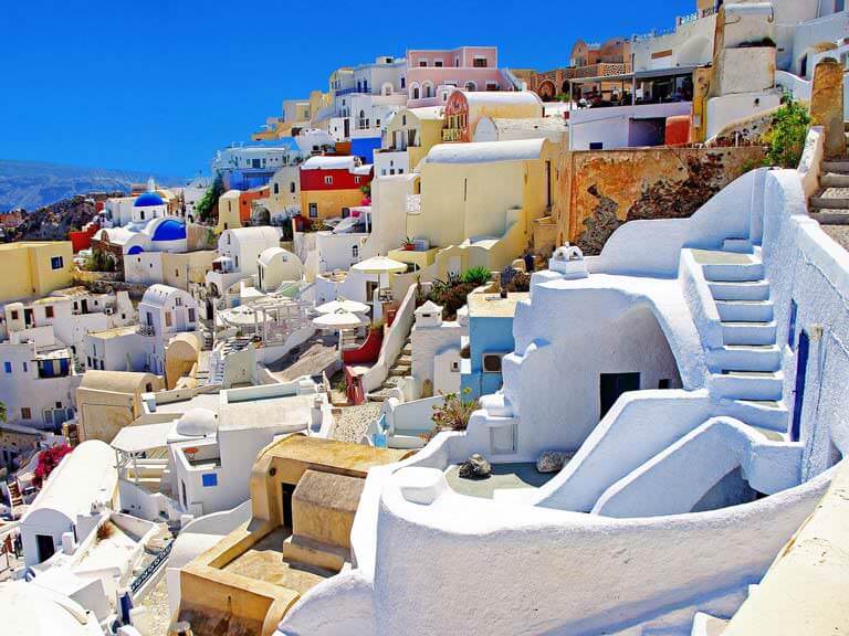 Santorini Genel Görünüm