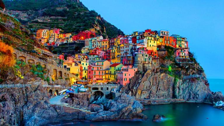 Manarola evleri