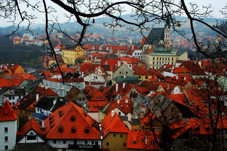 cesky krumlov köyü