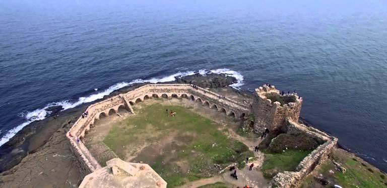 rumeli feneri üstten görünüm